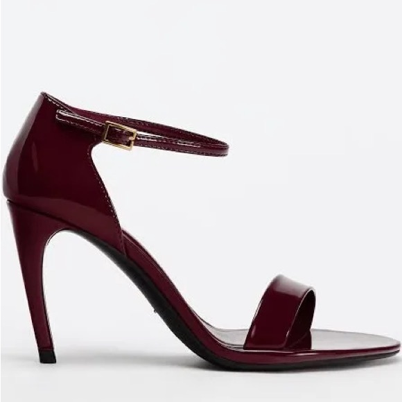 Zara strappy faux patent heel - Picture 6 of 10